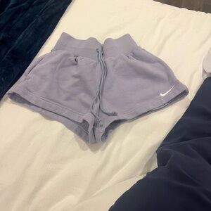 Nike phoenix fleece Purple Shorts